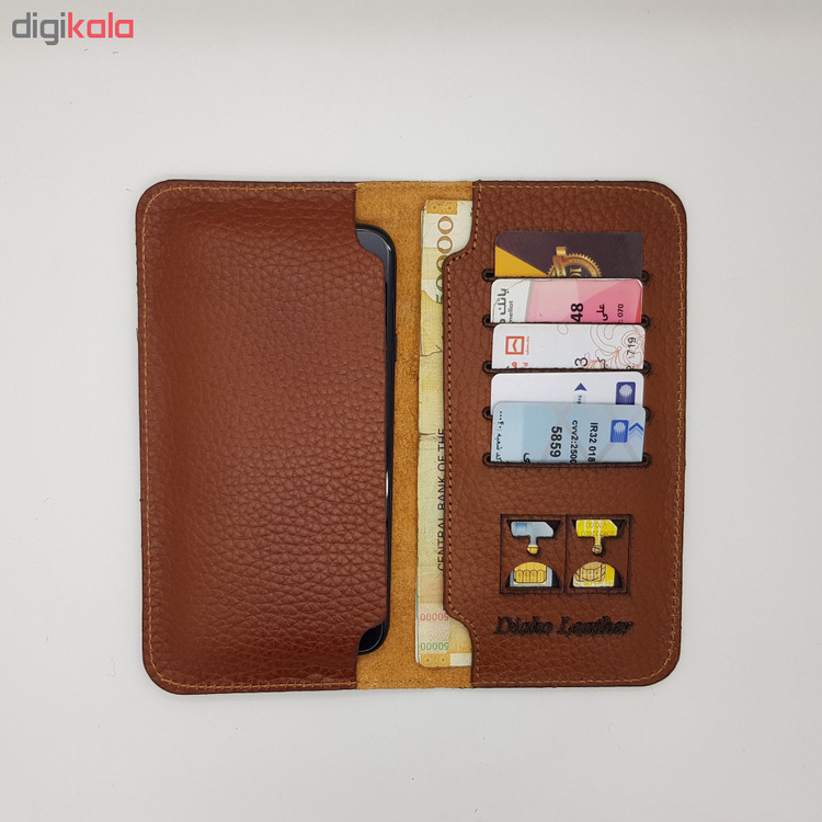 کیف پول چرم دیاکو کد ۲۵۵