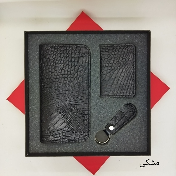 ست هدیه چرم دیاکو مدل 255coro