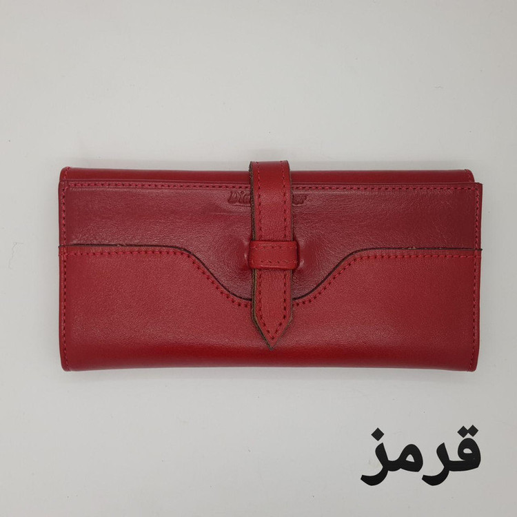 کیف پول زنانه چرم دیاکو مدل نیلوفر