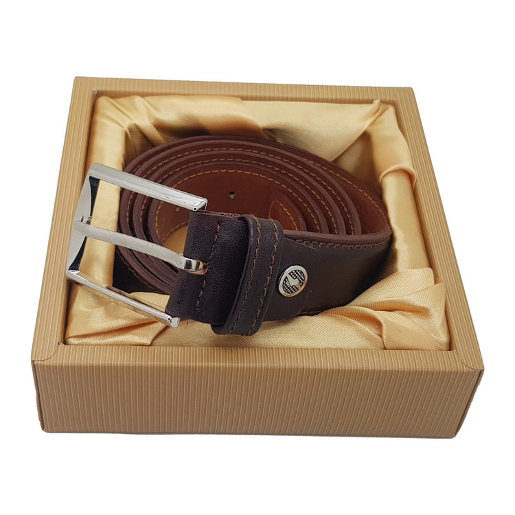 کمربند مردانه چرم دیاکو مدل k100brown